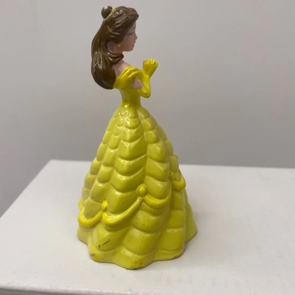 Disney Belle Figurine Girls Yellow Beauty and the‎ Beast Princess Toy 3.75